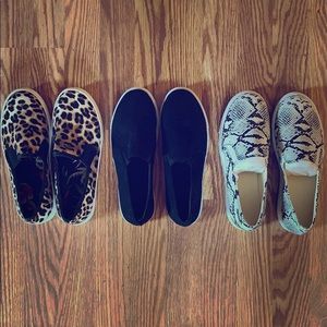 Slip on shoes- various color.  NWOT